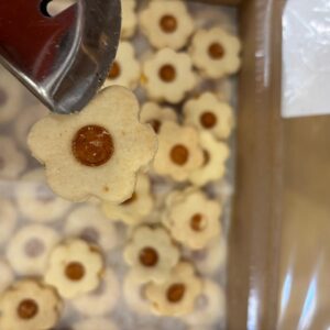 Mandulalisztes linzer glutén, cukor, laktóz mentes