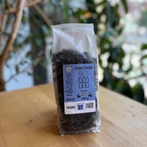 Fusilli tészta fekete babbal, gluténmentes 200gr