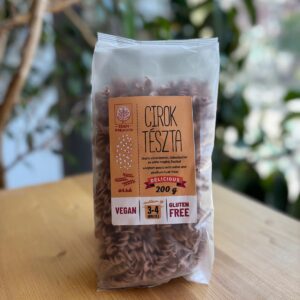 Gluténmentes cirok fusilli tészta 200gr