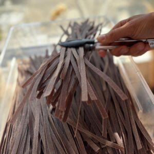 Durumbúza szilvás tagliatelle